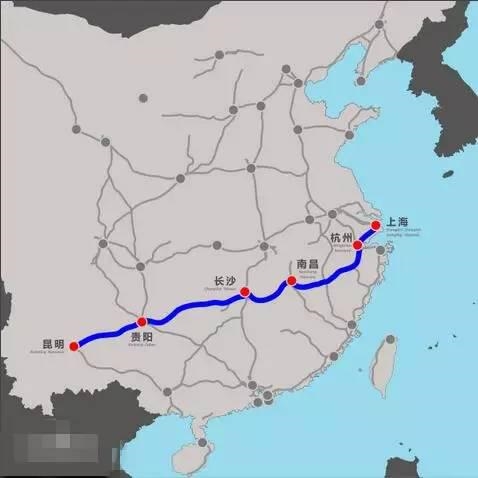 350公里/小時！中國東西向最長高鐵將通車